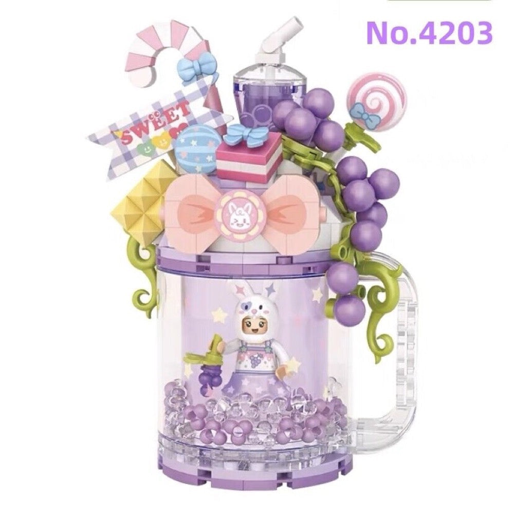 LOZ Grape Succulent Bunny Cup 4203