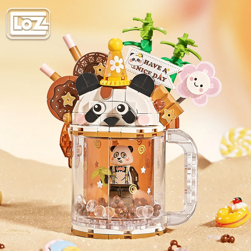 LOZ Dark Chocolate Panda Cup 4206