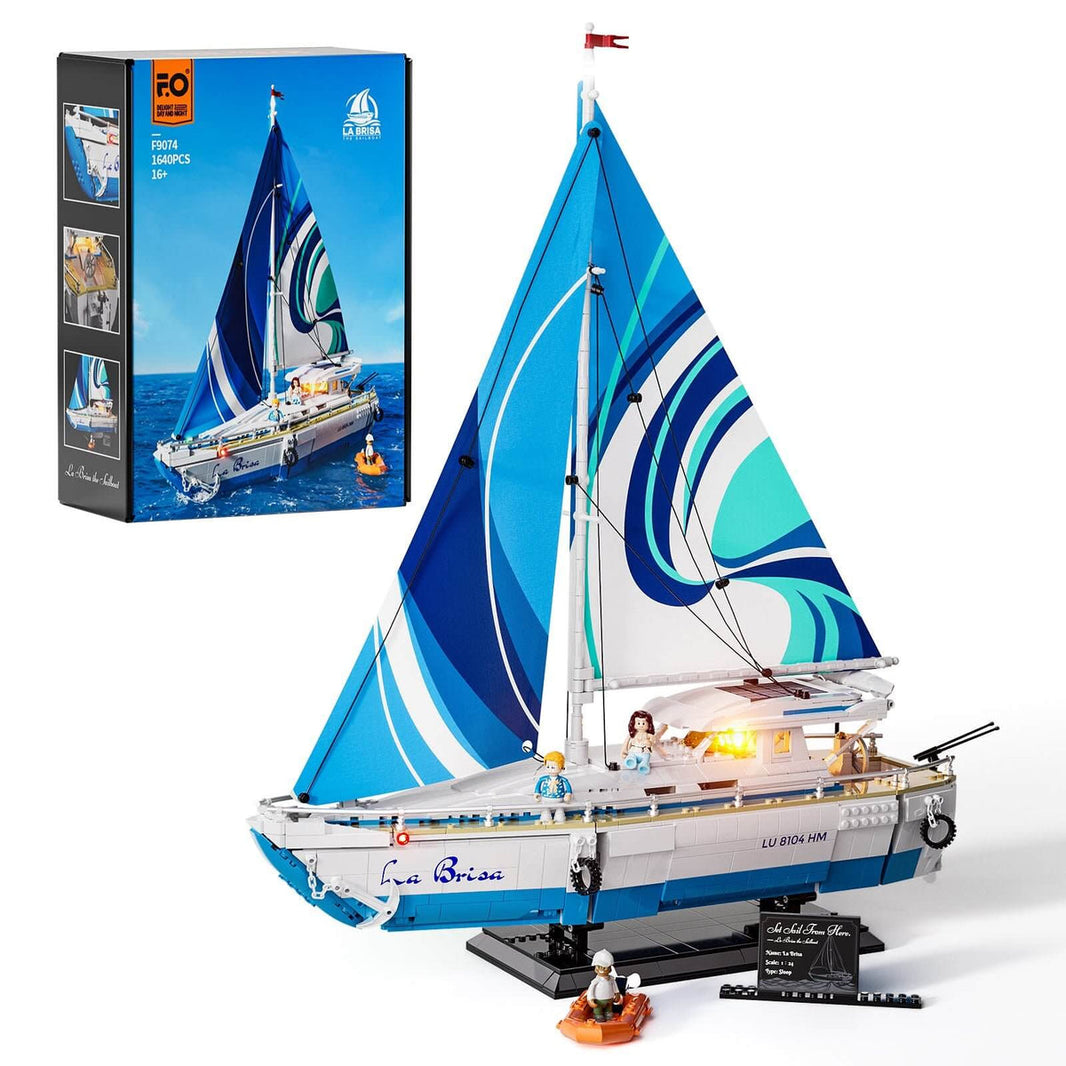 LUMIBRICKS - FUNWHOLE The Sailboat: La Brisa F9074