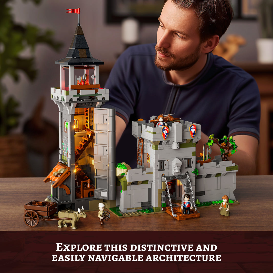 LUMIBRICKS - FUNWHOLE Medieval Watchtower F9027