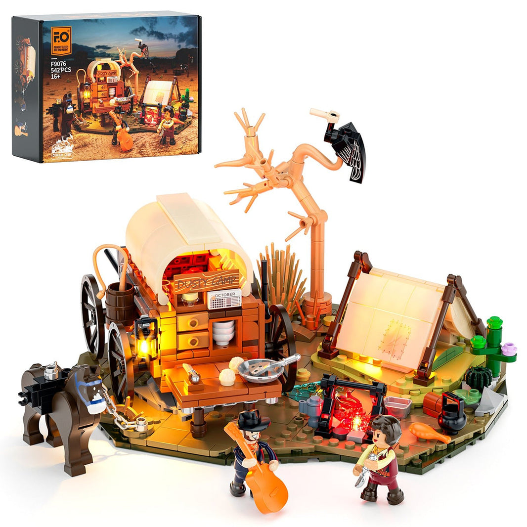 LUMIBRICKS - FUNWHOLE Western Cowboy Camp F9076