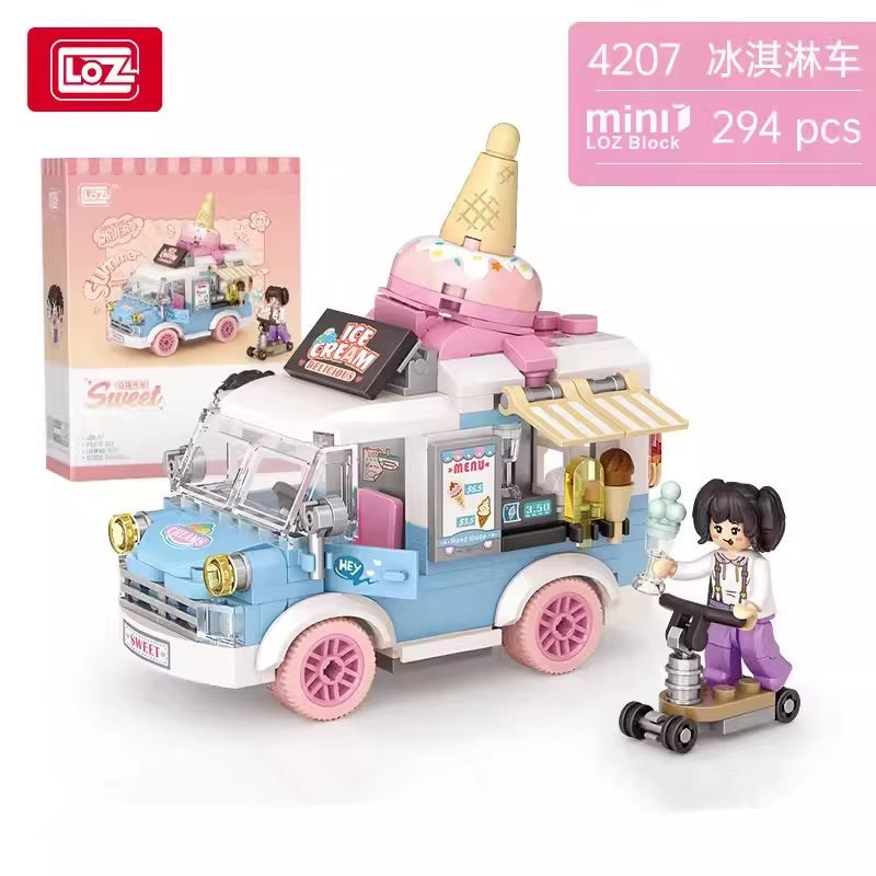 LOZ Ice Cream Car 4207
