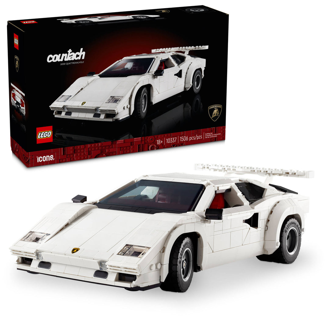 LEGO® Icons Lamborghini Countach 5000 Quattrovalvole 10337