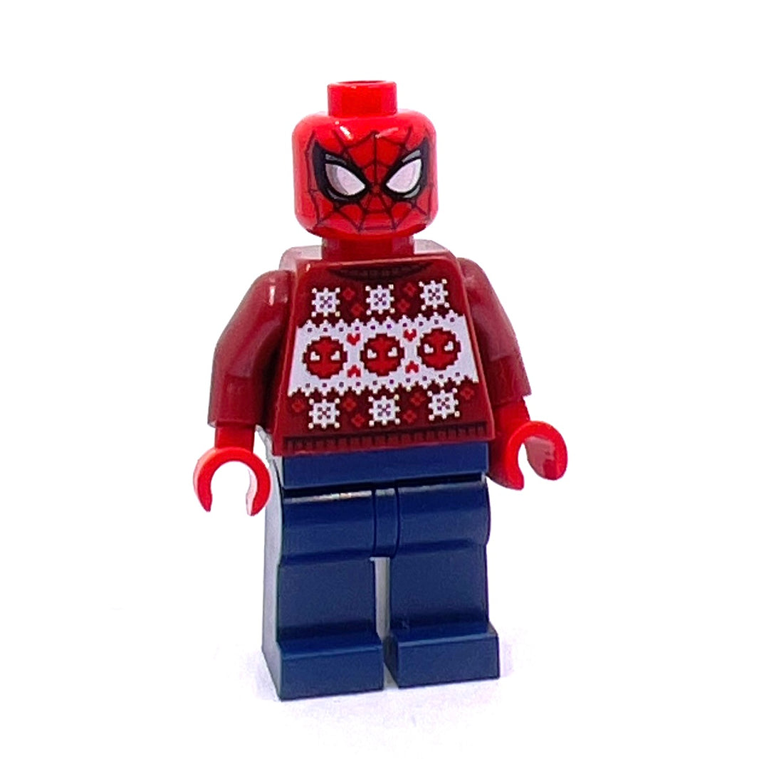 LEGO Minifigure Marvel Spider-Man (Christmas Swester) sh905