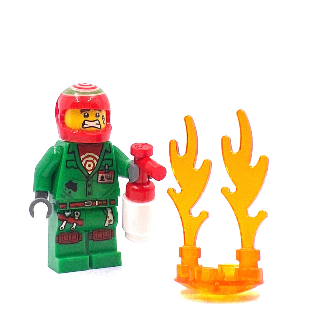 LEGO Minifigure Hidden Side Douglas Elton/ El Fuego hs041