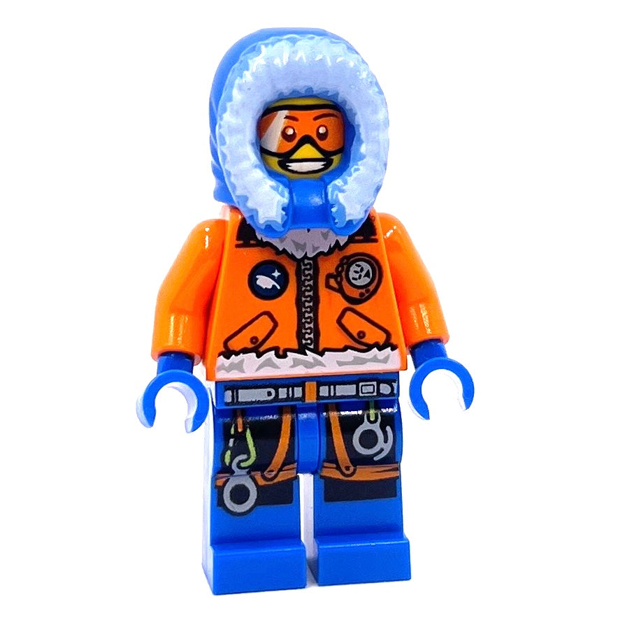 LEGO Minifigure City Arctic Explorer Male with Goggles cty0492