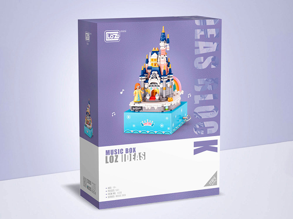 LOZ Princess Castle Music Box 1220