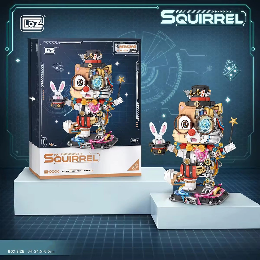 LOZ Squirrel Cyborg 1956