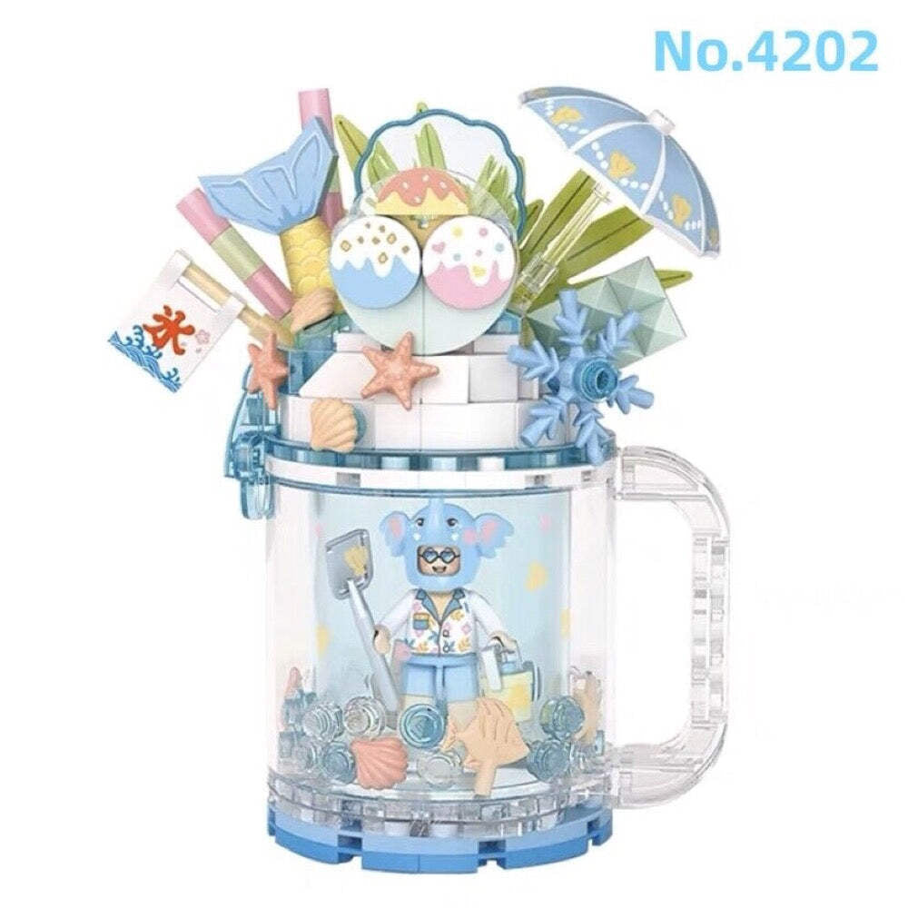 LOZ Sea Salt Mint Elephant Cup 4202