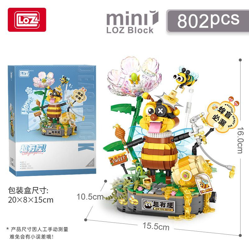 LOZ Statue Crazy Honey Bee 1384
