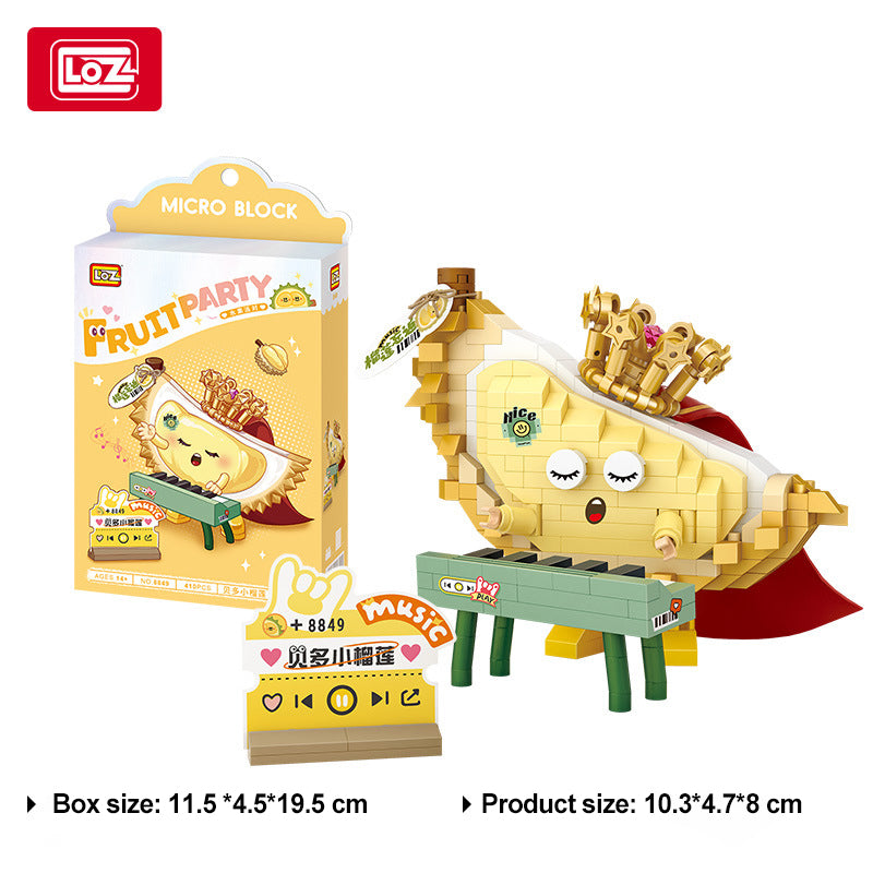 LOZ Keyboard Playing Bedok Durian 8849