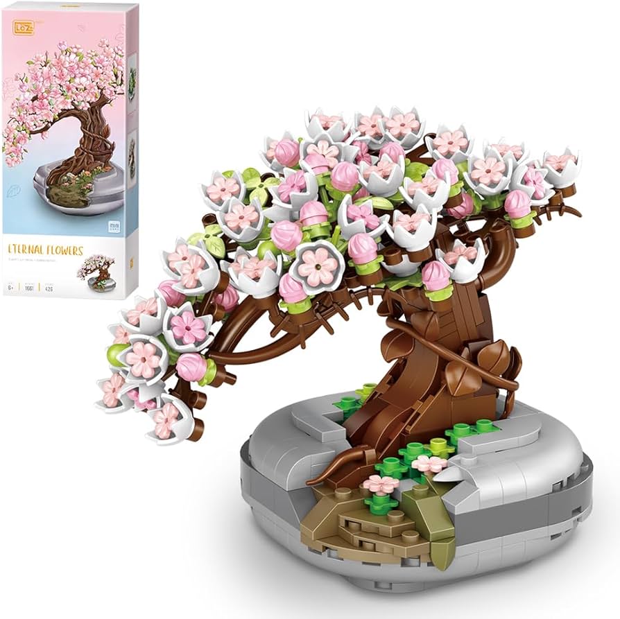 LOZ Sakura Tree (Cherry Blossom Bonsai) 1661 – BarnDawg Store