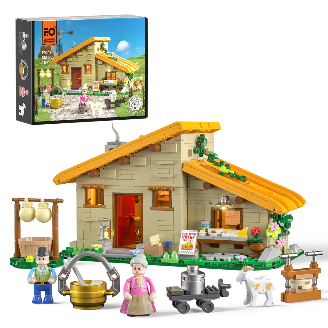 LUMIBRICKS - FUNWHOLE Farmstead Cheese House F9049