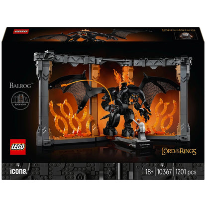 LEGO® Icons The Lord of the Rings: Balrog™ Book Nook 10367