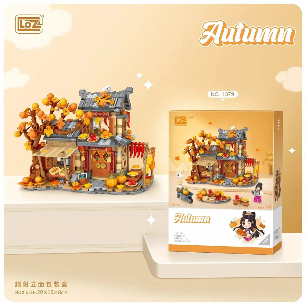 LOZ Autumn Sun Hut 1379