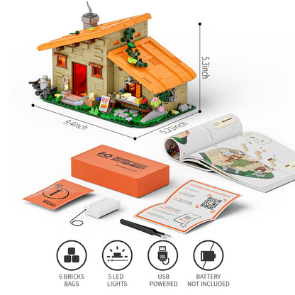 LUMIBRICKS - FUNWHOLE Farmstead Cheese House F9049