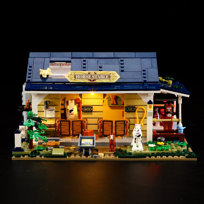 LUMIBRICKS - FUNWHOLE Country Horse Stable F9080