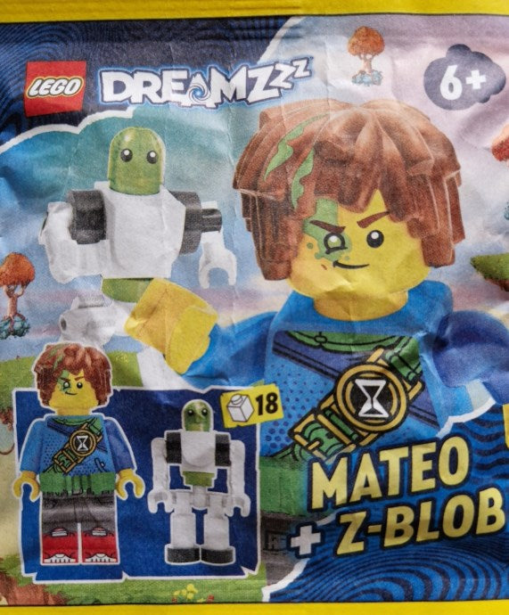 LEGO® DREAMZzz Mateo and Z-Blob paper bag polybag 552301