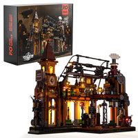 LUMIBRICKS - FUNWHOLE Steampunk Train Station F9007