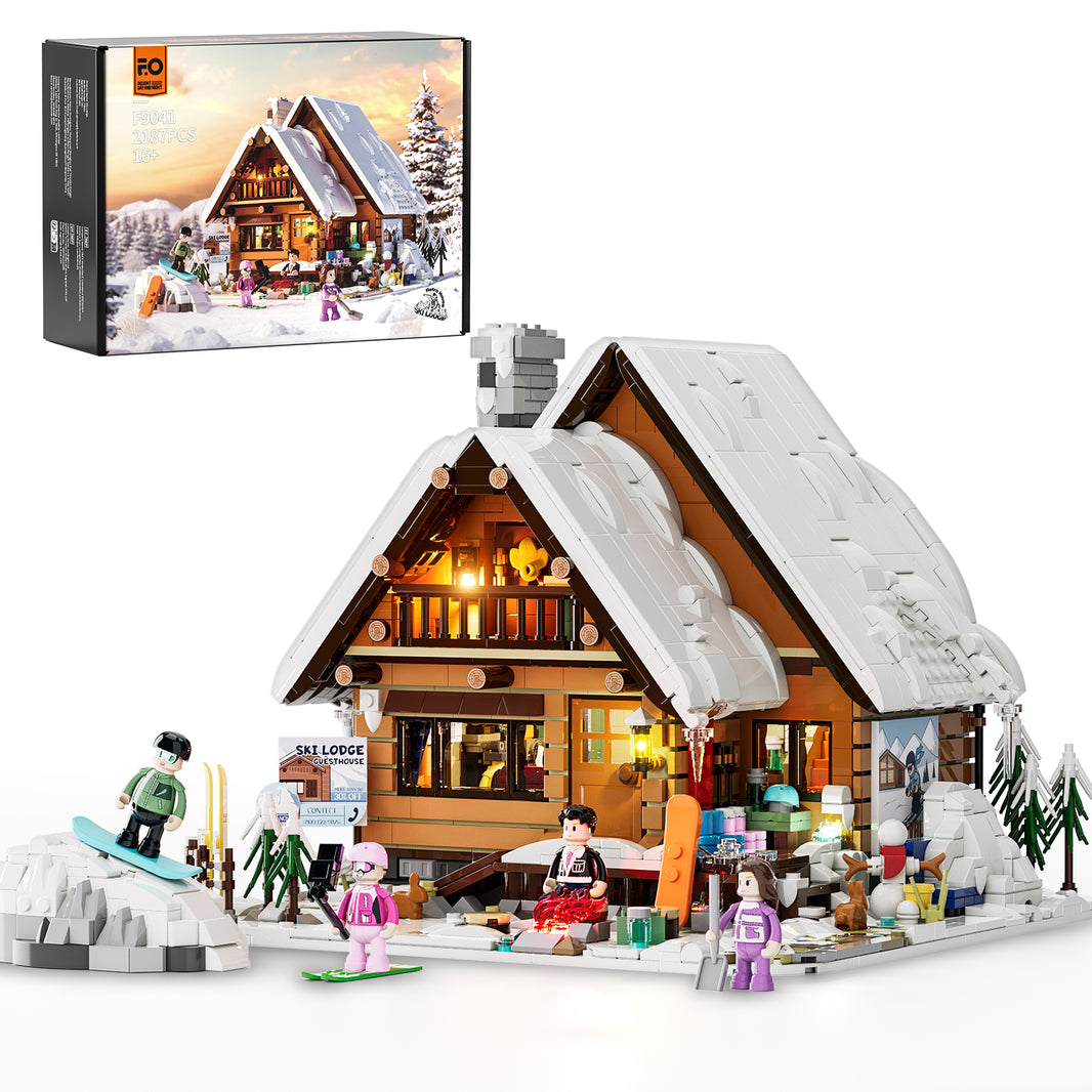 LUMIBRICKS - FUNWHOLE Ski Lodge F9041