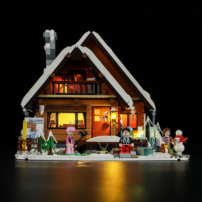 LUMIBRICKS - FUNWHOLE Ski Lodge F9041