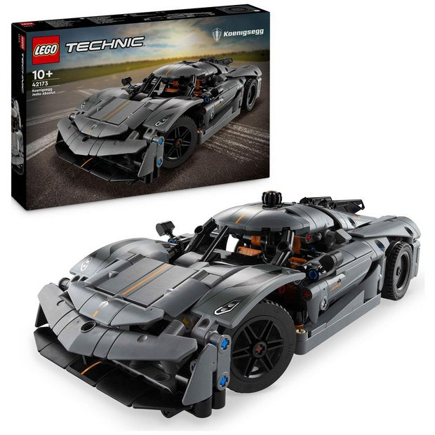 LEGO® Technic Koenigsegg Jesko Absolut Gray Hypercar 42173