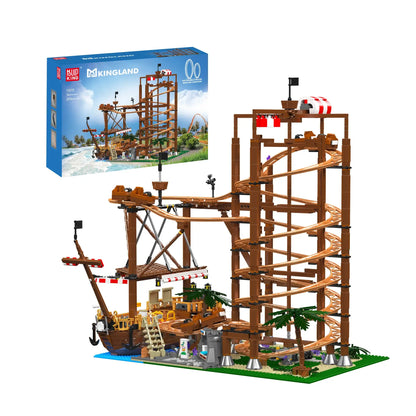 MouldKing Double Helix Pirate Rollercoaster 11013