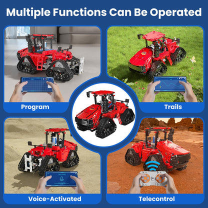 Mould King Pneumatic Crawler Tractor 18020