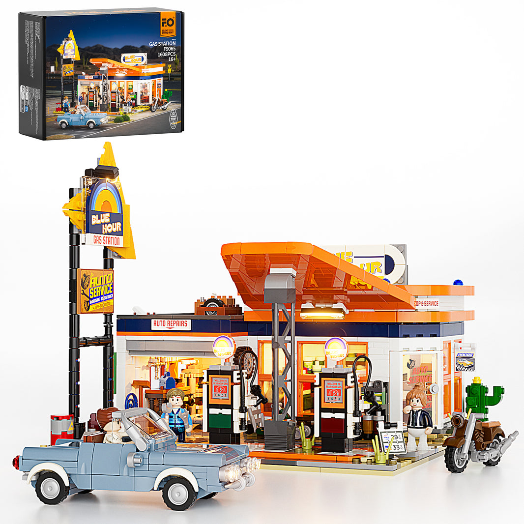 LUMIBRICKS - FUNWHOLE Gas Station F9065
