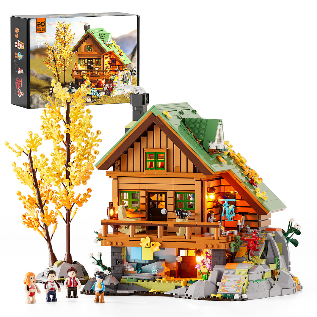 LUMIBRICKS - FUNWHOLE Mountain Cabin F9035