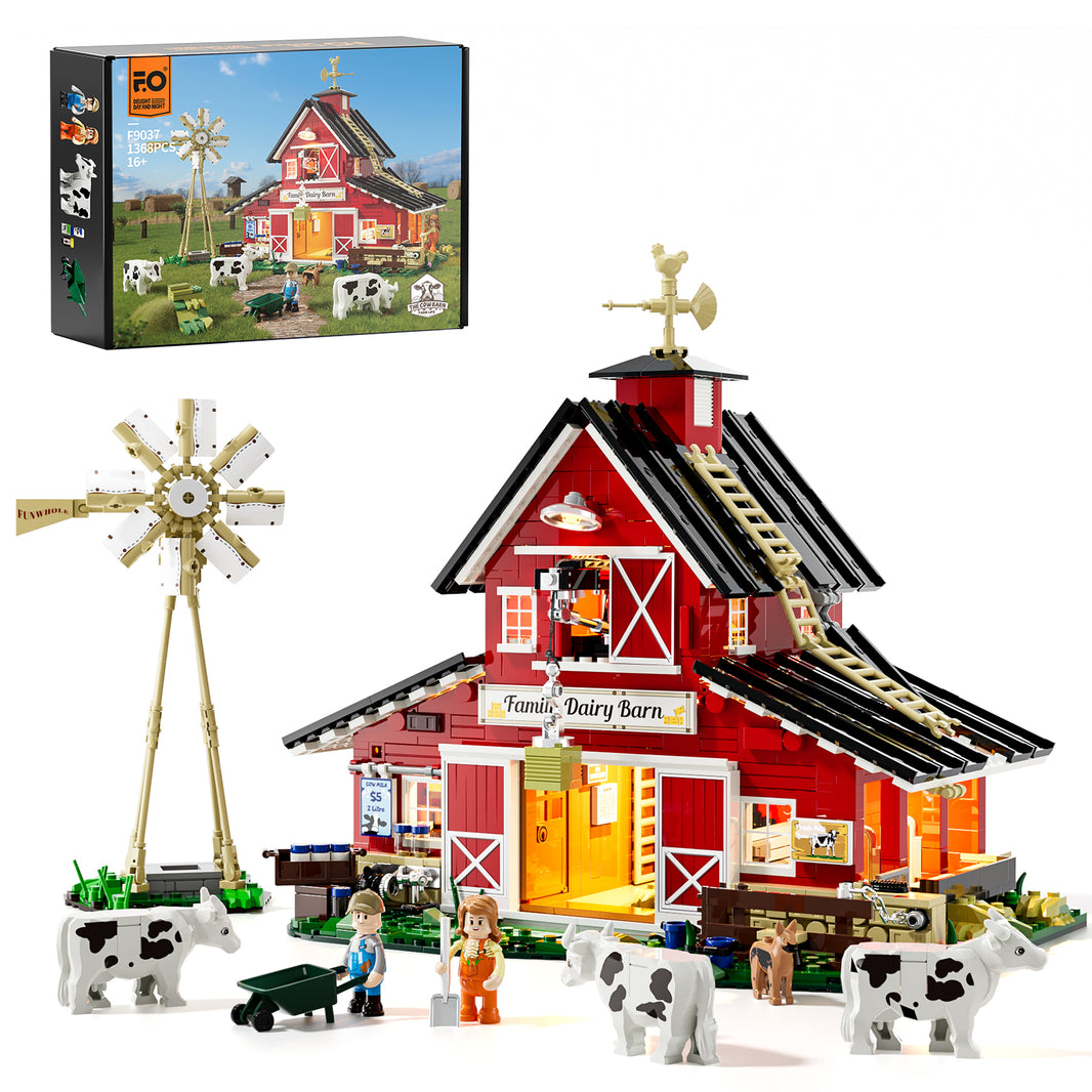 LUMIBRICKS - FUNWHOLE Cow Barn F9037