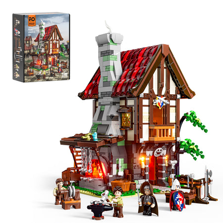 LUMIBRICKS - FUNWHOLE Medieval Forge House F9040