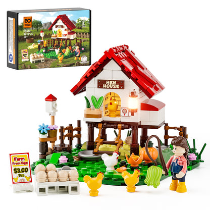 LUMIBRICKS - FUNWHOLE Chicken Coop F9034