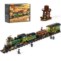 LUMIBRICKS - FUNWHOLE Western Freight Train F9036