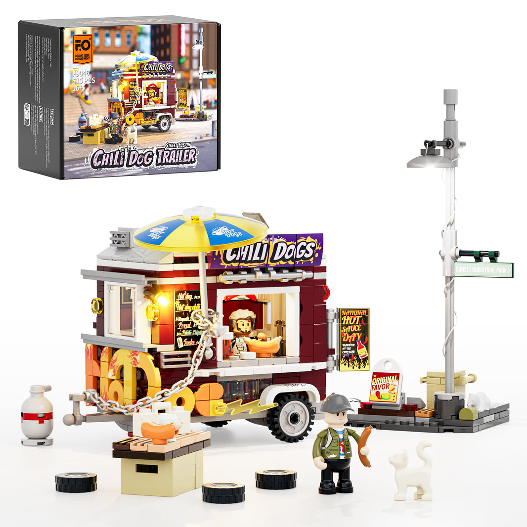 LUMIBRICKS - FUNWHOLE Chili Dog Trailer F9046