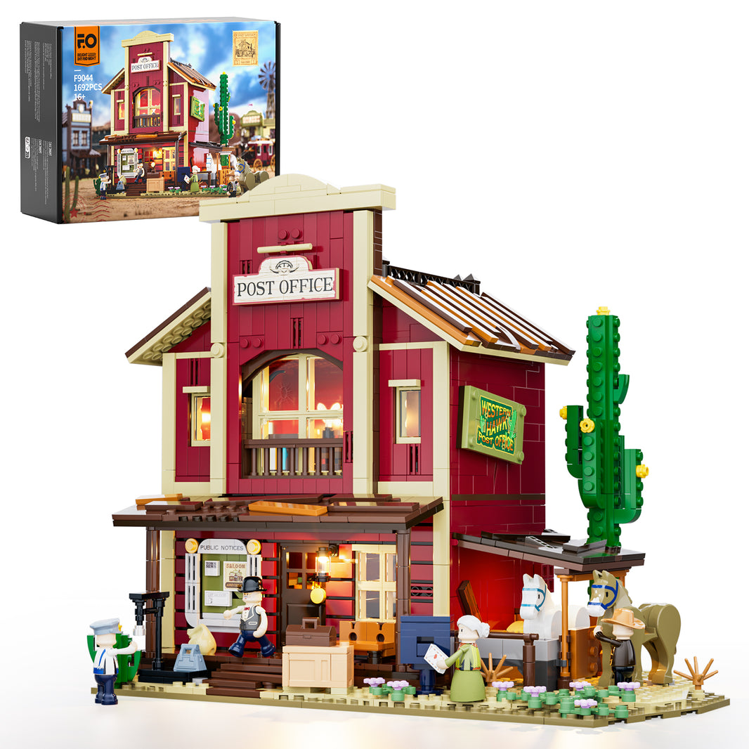 LUMIBRICKS - FUNWHOLE Western Post Office F9044