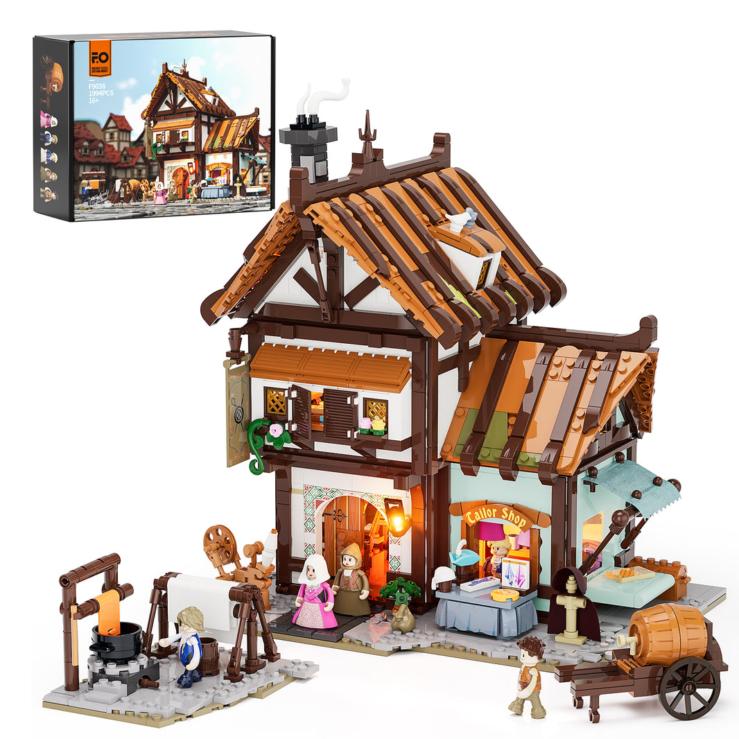 LUMIBRICKS - FUNWHOLE Medieval Tailor Shop F9038