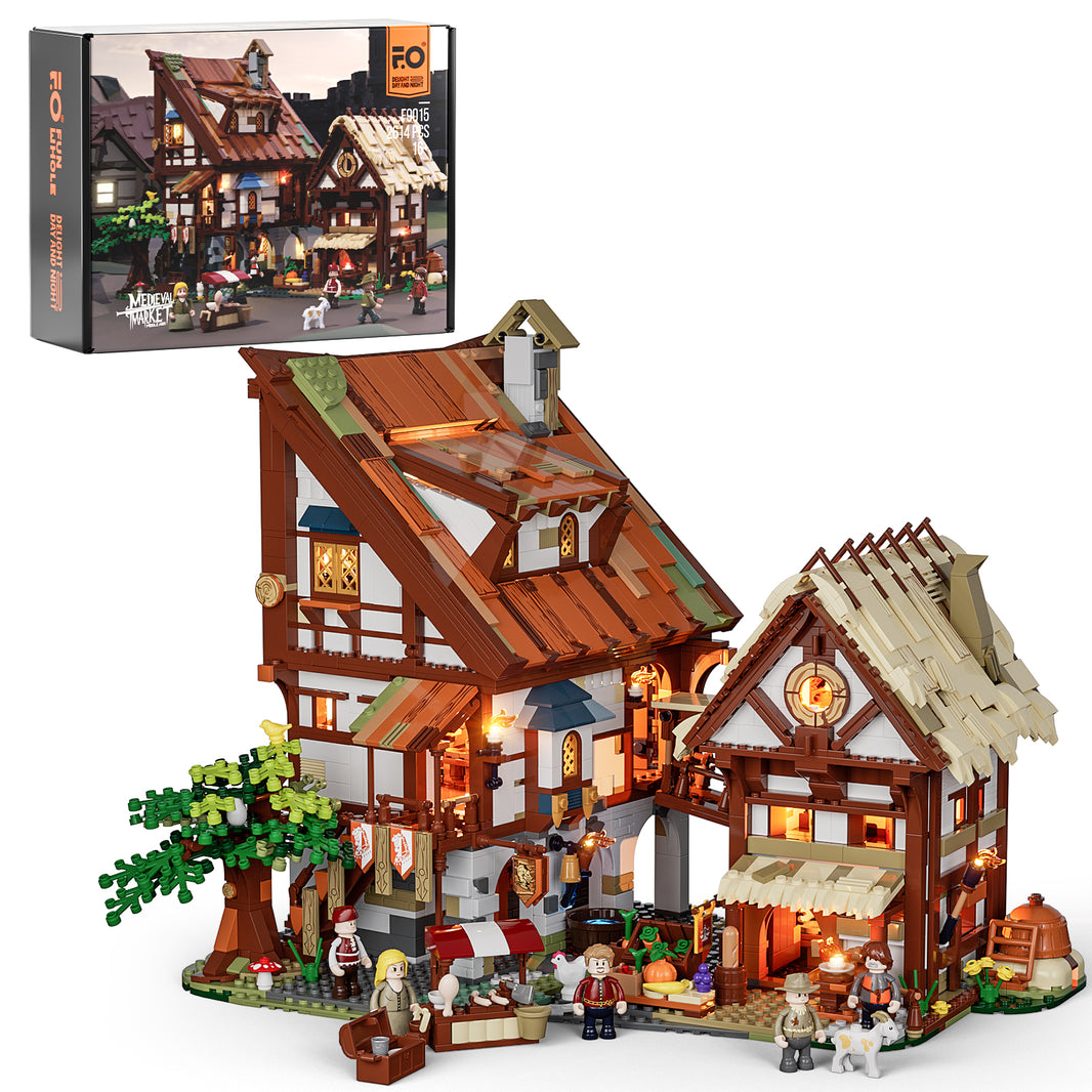 LUMIBRICKS - FUNWHOLE Medieval Market F9015