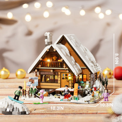 LUMIBRICKS - FUNWHOLE Ski Lodge F9041