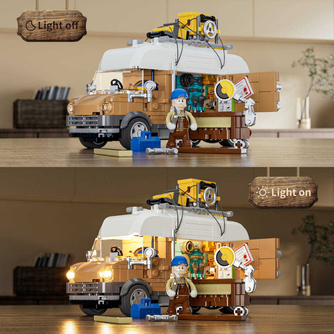LUMIBRICKS - FUNWHOLE Carpentry Van F9030