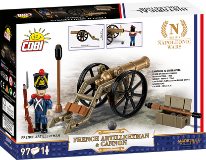 COBI French Artilleryman-Cannon 20093