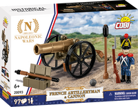 COBI French Artilleryman-Cannon 20093