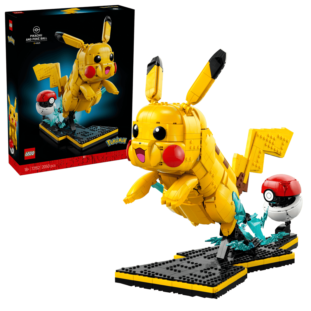 LEGO® Pokémon Pikachu and Poké Ball {Poke} 72152