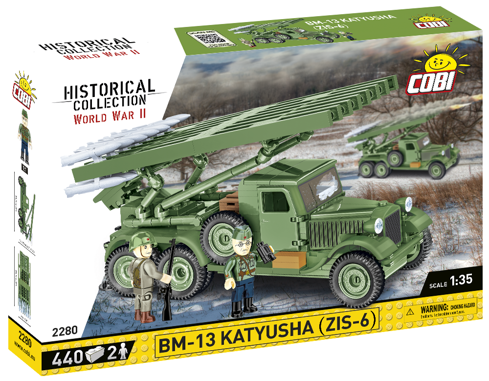 COBI BM-13 Katyusha (ZIS-6) Rocket Launcher 2280