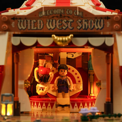LUMIBRICKS - FUNWHOLE Western Travelling Circus L9079