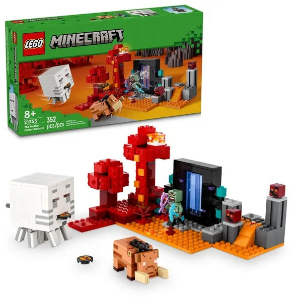 LEGO® Minecraft The Nether Portal Ambush 21255