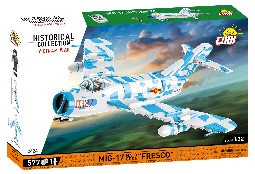 COBI MiG-17 NATO Code "Fresco" Plane 2424