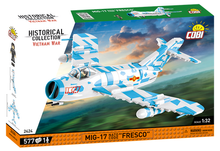COBI MiG-17 NATO Code "Fresco" Plane 2424