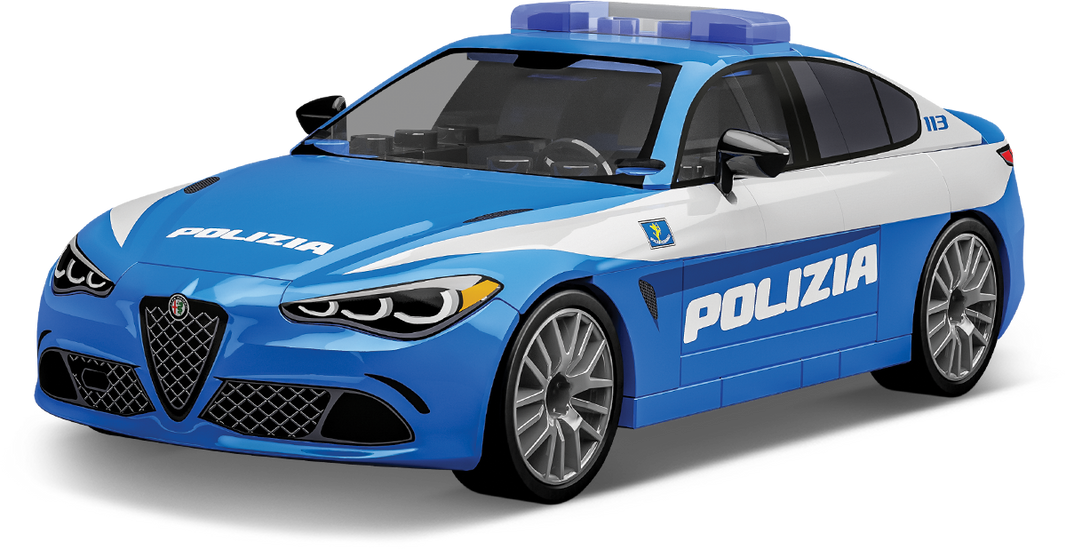 COBI Giulia Quadrifoglio Polizia Police Car 24606