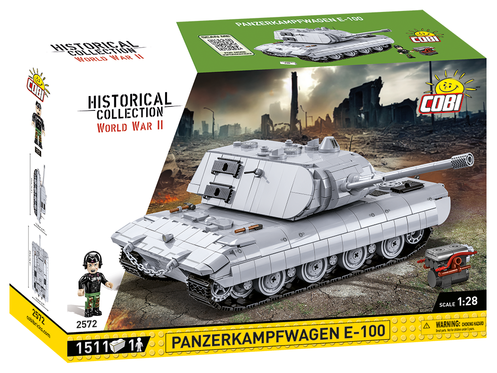 COBI Panzerkampfwagen E-100 Tank 2572